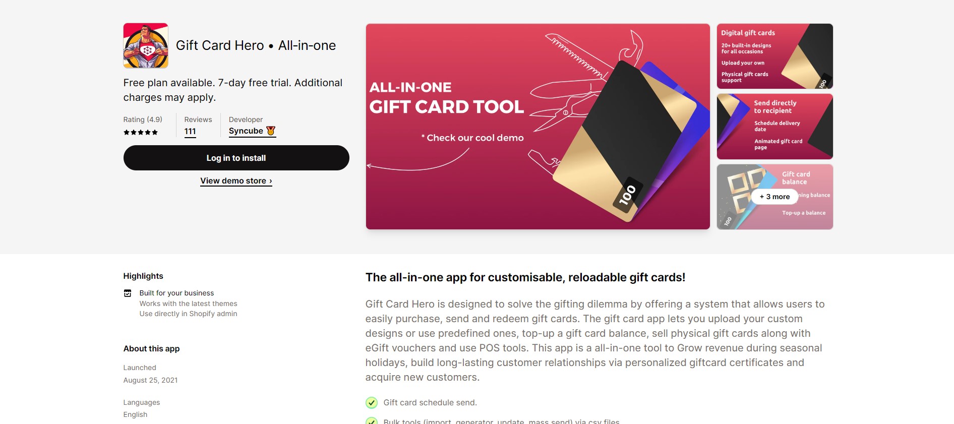 Gift Card Hero • All‑in‑one